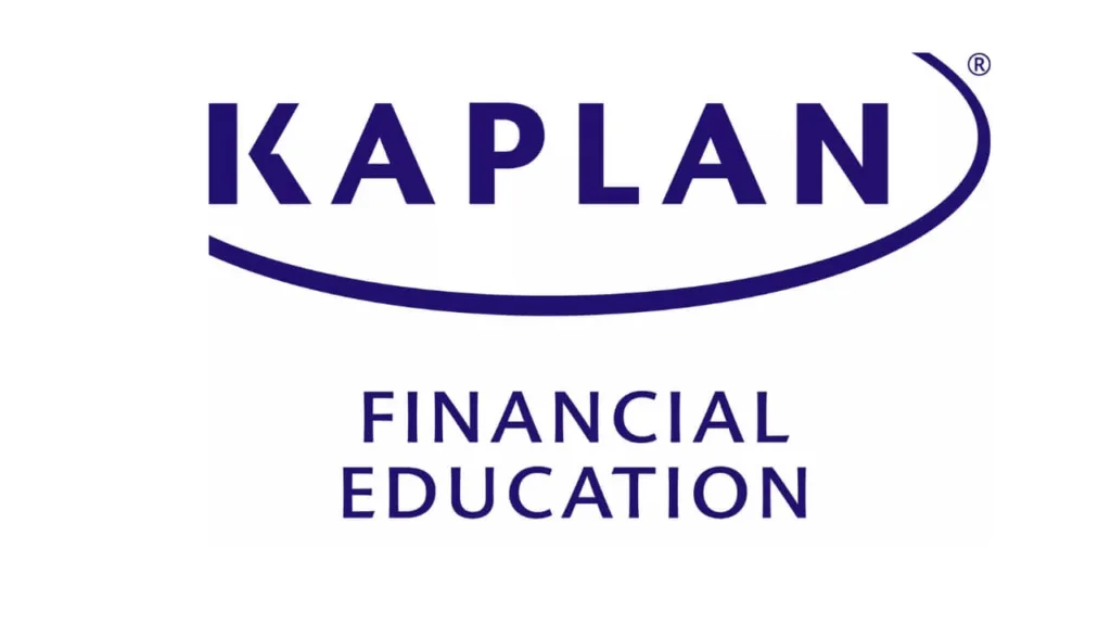 Kaplan Financial Education logo - provider of financial exam preparation and training